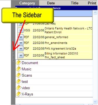 Viewing Options in Document Console 